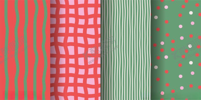 编号：73429211191708059454【酷图网】源文件下载-条纹格子图案