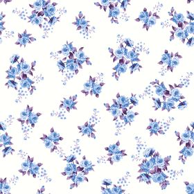 蓝白碎花图案