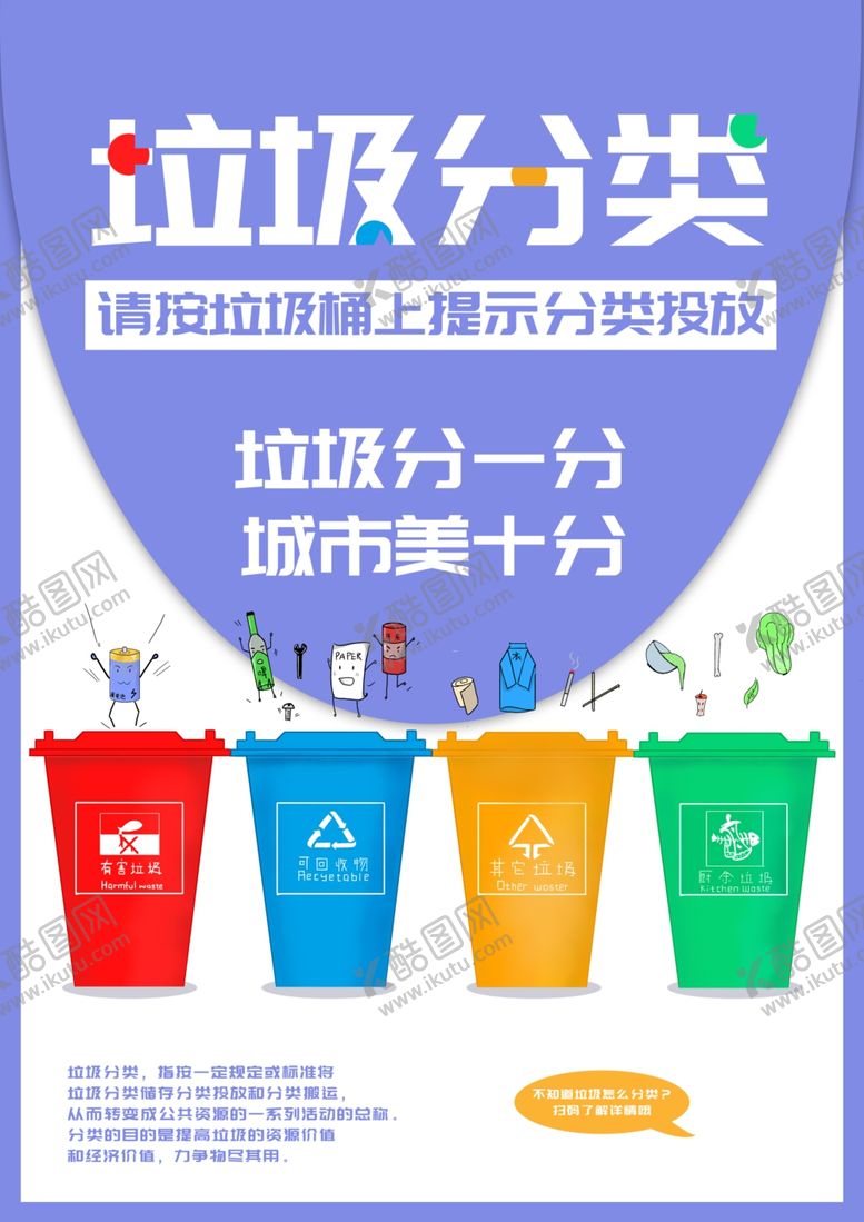 编号：34845905040410391701【酷图网】源文件下载-垃圾分类展板垃