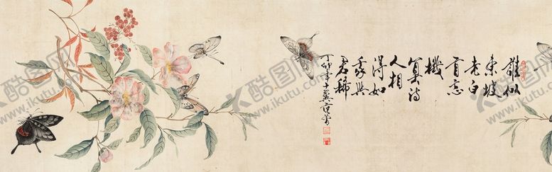 编号：46817310112356390874【酷图网】源文件下载-水墨山水背景