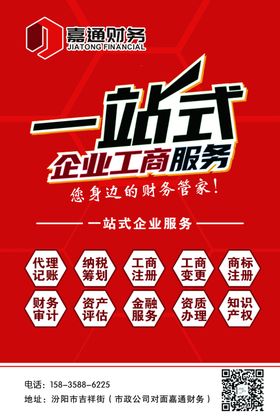 财务电梯海报