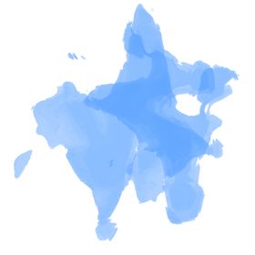 蓝色晕染背景