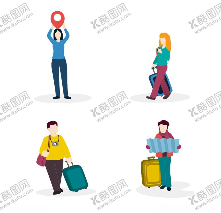 编号：74322807070313592979【酷图网】源文件下载-旅客游客