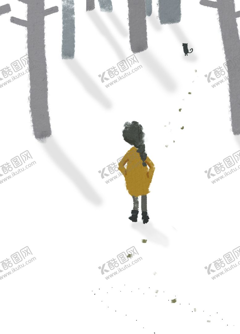 编号：98233207041515223996【酷图网】源文件下载-手绘风景小插画