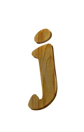 木制字母