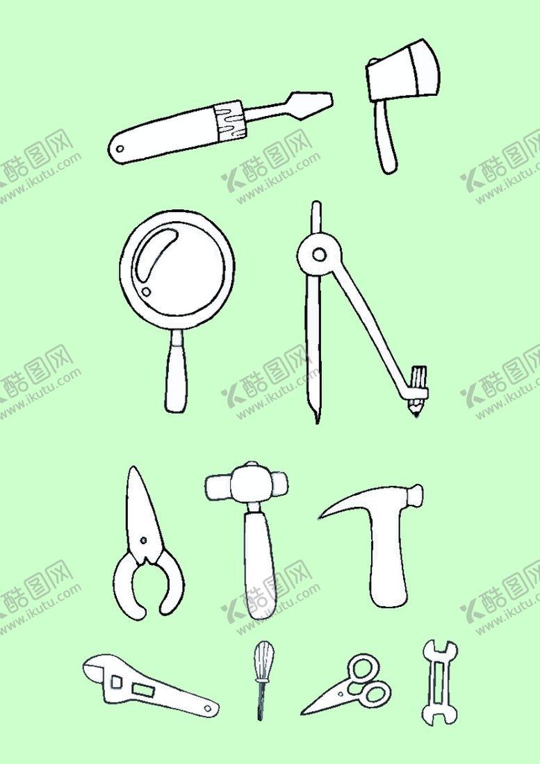 编号：67185502031550348430【酷图网】源文件下载-简笔画工具