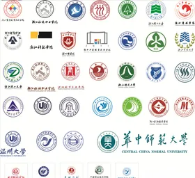 大专本科大学LOGO集合