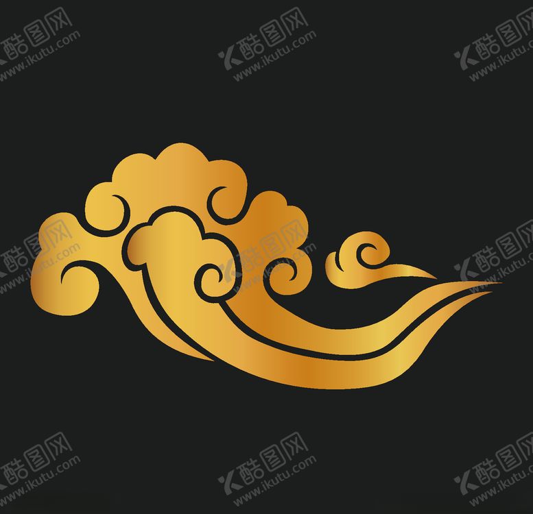 编号：15426310090432277489【酷图网】源文件下载-矢量古典祥云