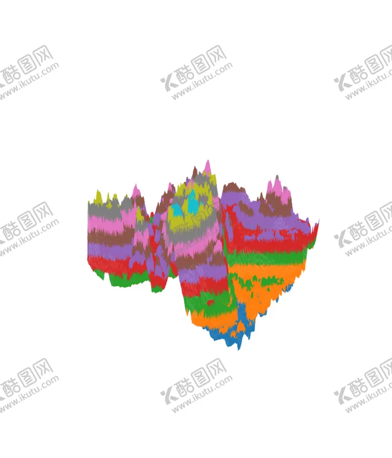 编号：88487304171054138571【酷图网】源文件下载-抽象山峰