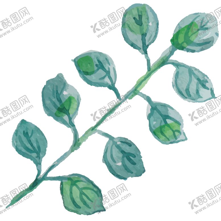 编号：38261005080956415522【酷图网】源文件下载-手绘清新植物