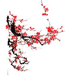 中国风水墨梅