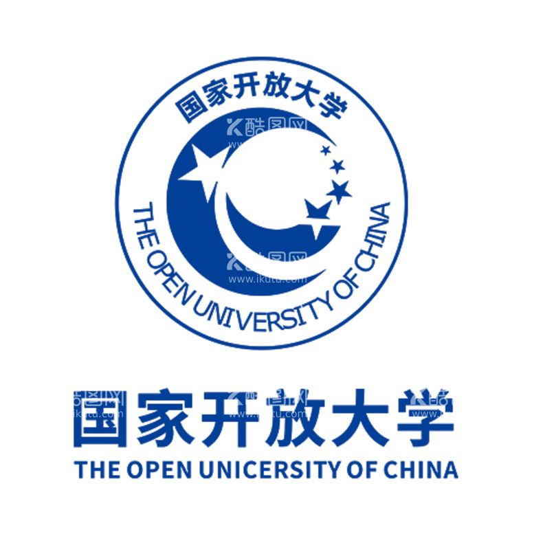 编号：54783012261925422761【酷图网】源文件下载-国家开放大学logo