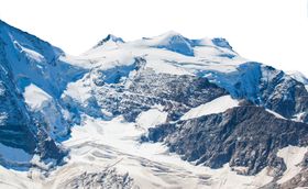 雪山装饰画山脉