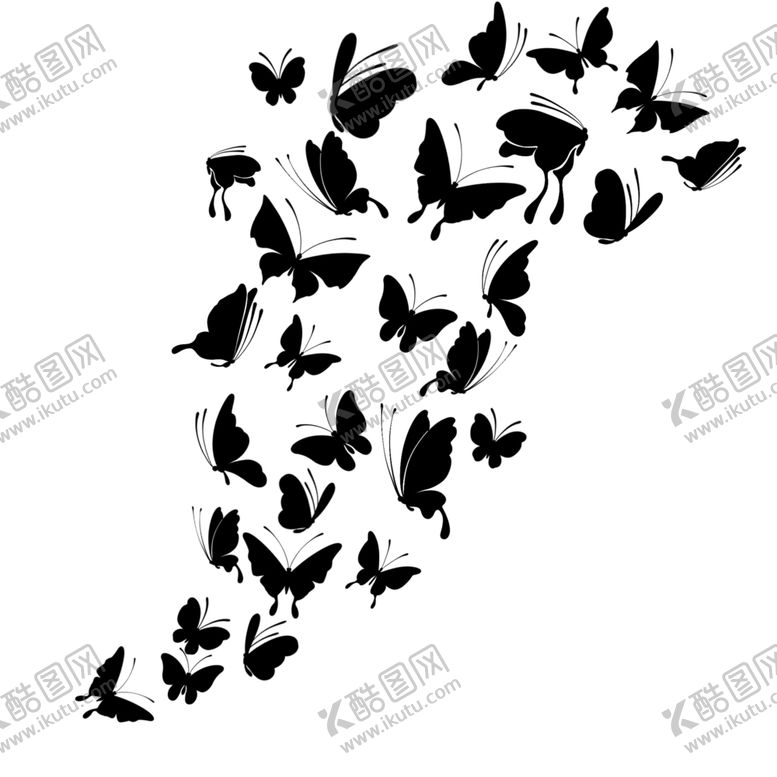 编号：92720710282120011166【酷图网】源文件下载-蝴蝶