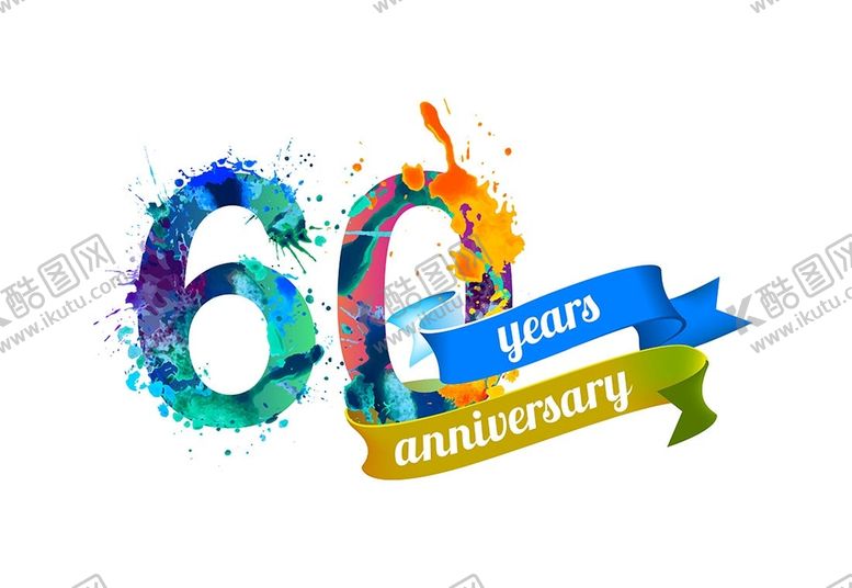 编号：12870309162022047451【酷图网】源文件下载-彩色数字60