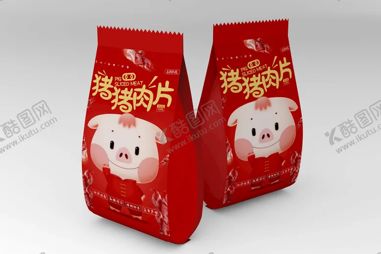 编号：92736409212006108417【酷图网】源文件下载-食品袋样机