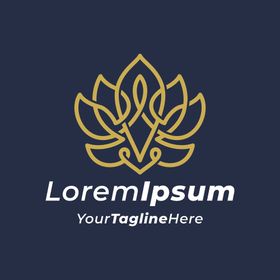 花朵图标VI识LOGO设计VI设计