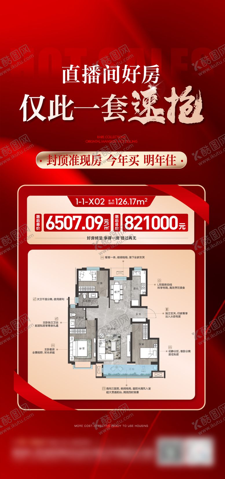 编号：31020109080029077809【酷图网】源文件下载-地产特价房海报