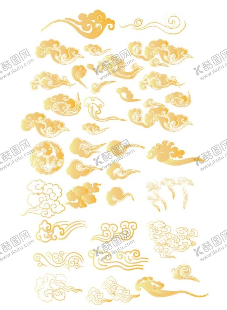 编号：81743610170452002044【酷图网】源文件下载-祥云素材