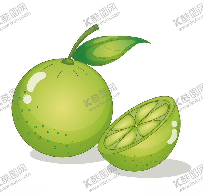 编号：56516606270229285582【酷图网】源文件下载-矢量卡通青柠