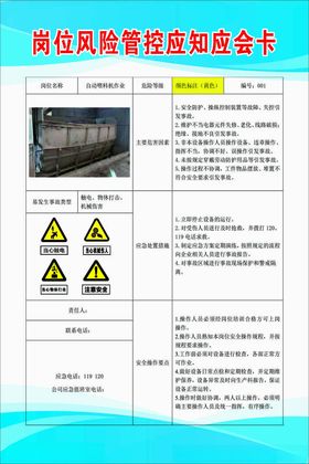 装载机作业岗位风险管控应知应