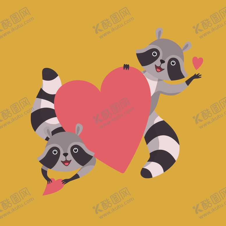 编号：88476810010641061236【酷图网】源文件下载-卡通动物动物头像狐狸白熊