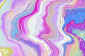水彩背景晕染抽象壁画