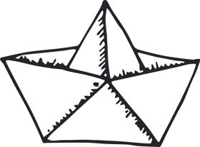 黑白手绘素材
