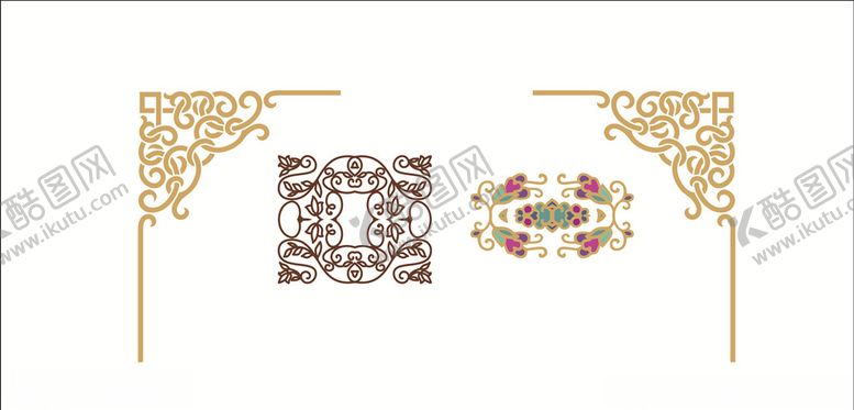 编号：66656210121757487107【酷图网】源文件下载-花纹花边