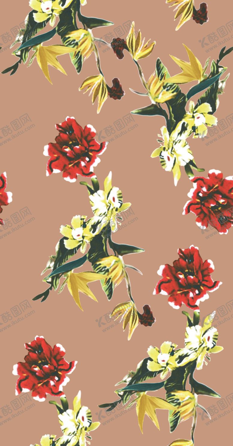 编号：14412409262032563253【酷图网】源文件下载-手绘花