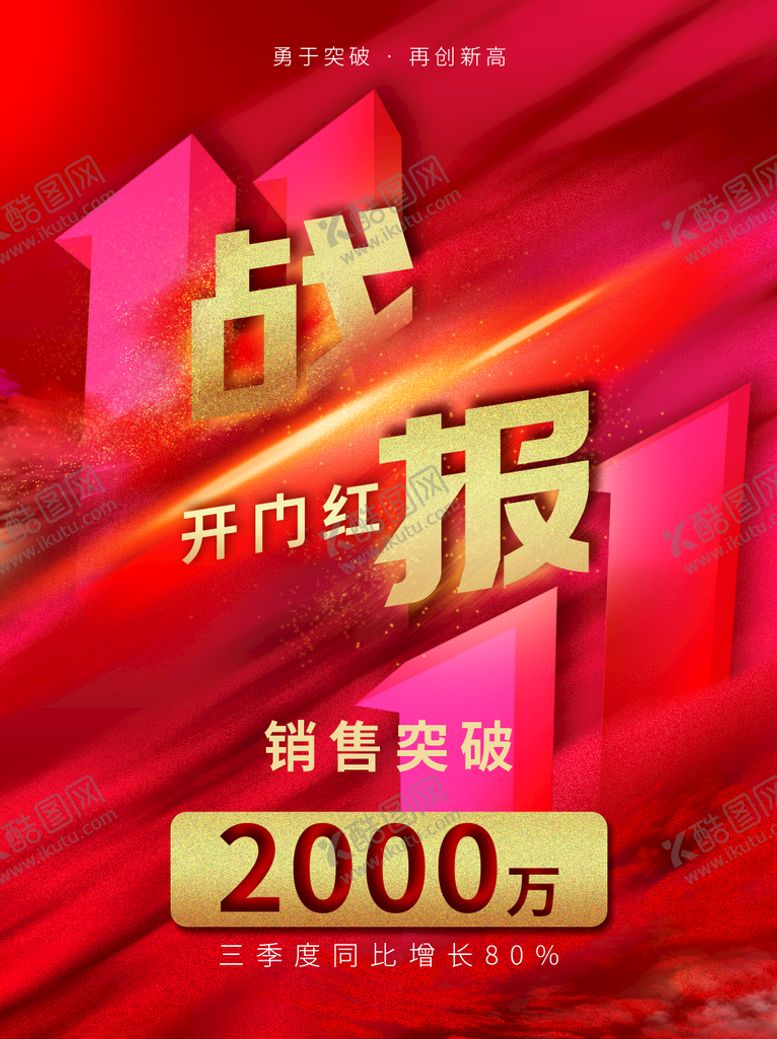 编号：09238409220901430467【酷图网】源文件下载-战报