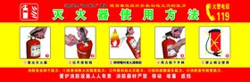 灭火器的使用方法