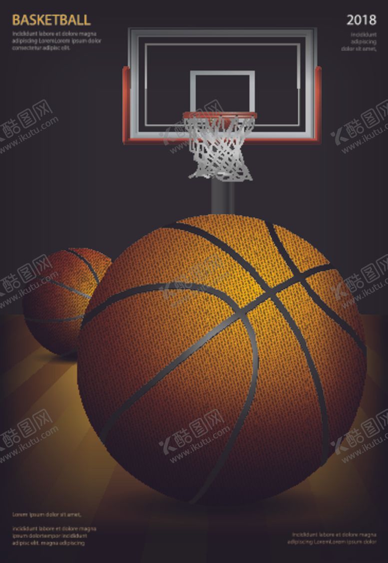 编号：10555410241502008650【酷图网】源文件下载-篮球海报