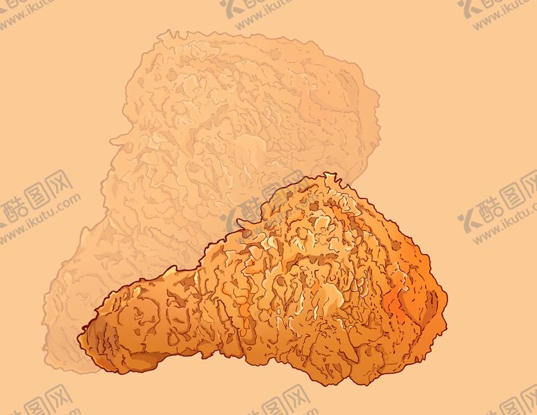 编号：02185909181859368230【酷图网】源文件下载-炸鸡腿