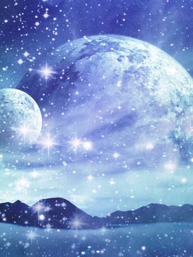 超唯美星球背景素材