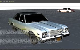 C4D模型普利茅斯GTX