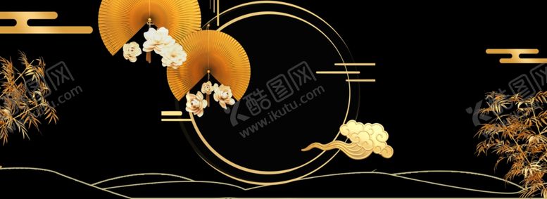 编号：12551509161405524182【酷图网】源文件下载-中秋背景