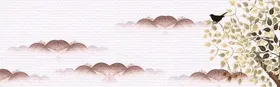 中国风背景文化水墨广告
