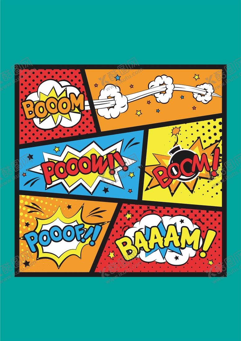 编号：39660610142103526666【酷图网】源文件下载-爆炸boom英文炸裂气泡英文字