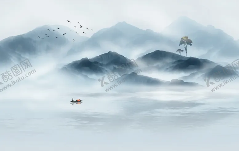 编号：10873506251010003520【酷图网】源文件下载-中式山水