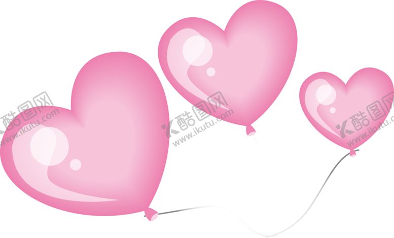 编号：64772610070815134077【酷图网】源文件下载-爱心气球