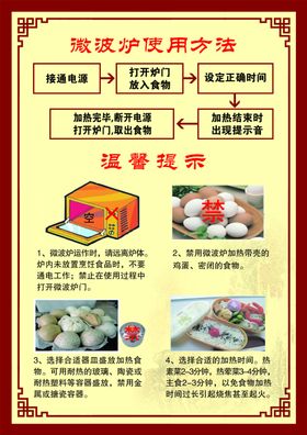 温馨提示微波炉