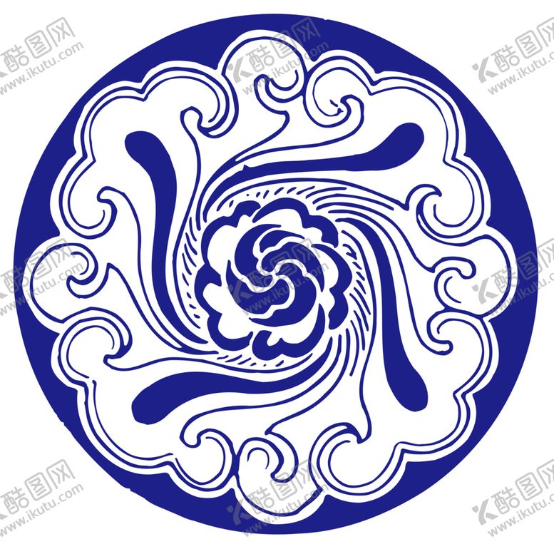 编号：16904104101323423399【酷图网】源文件下载-青花瓷图案