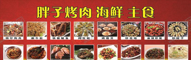 编号：68510011011700184365【酷图网】源文件下载-菜单喷绘