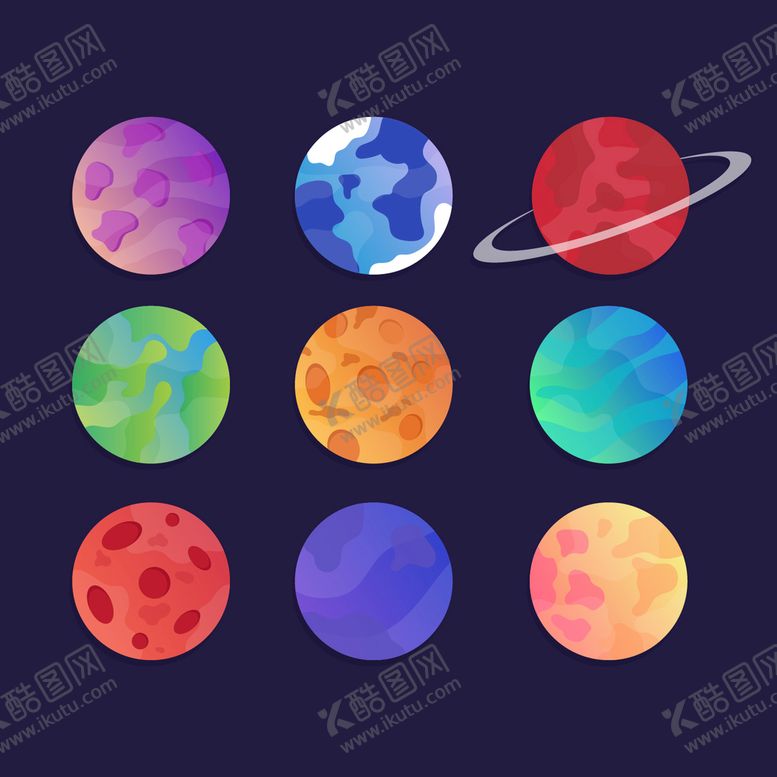 编号：45912901310543253709【酷图网】源文件下载-星球背景
