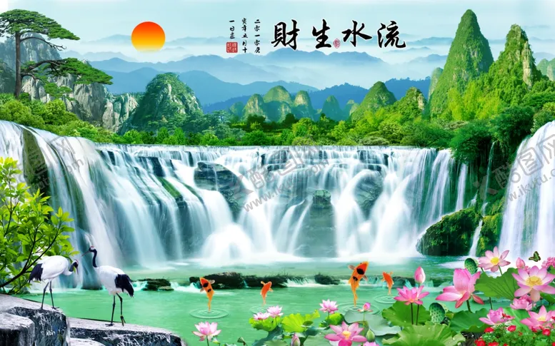 编号：73795204232314044395【酷图网】源文件下载-山水