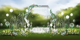 森系高端婚礼