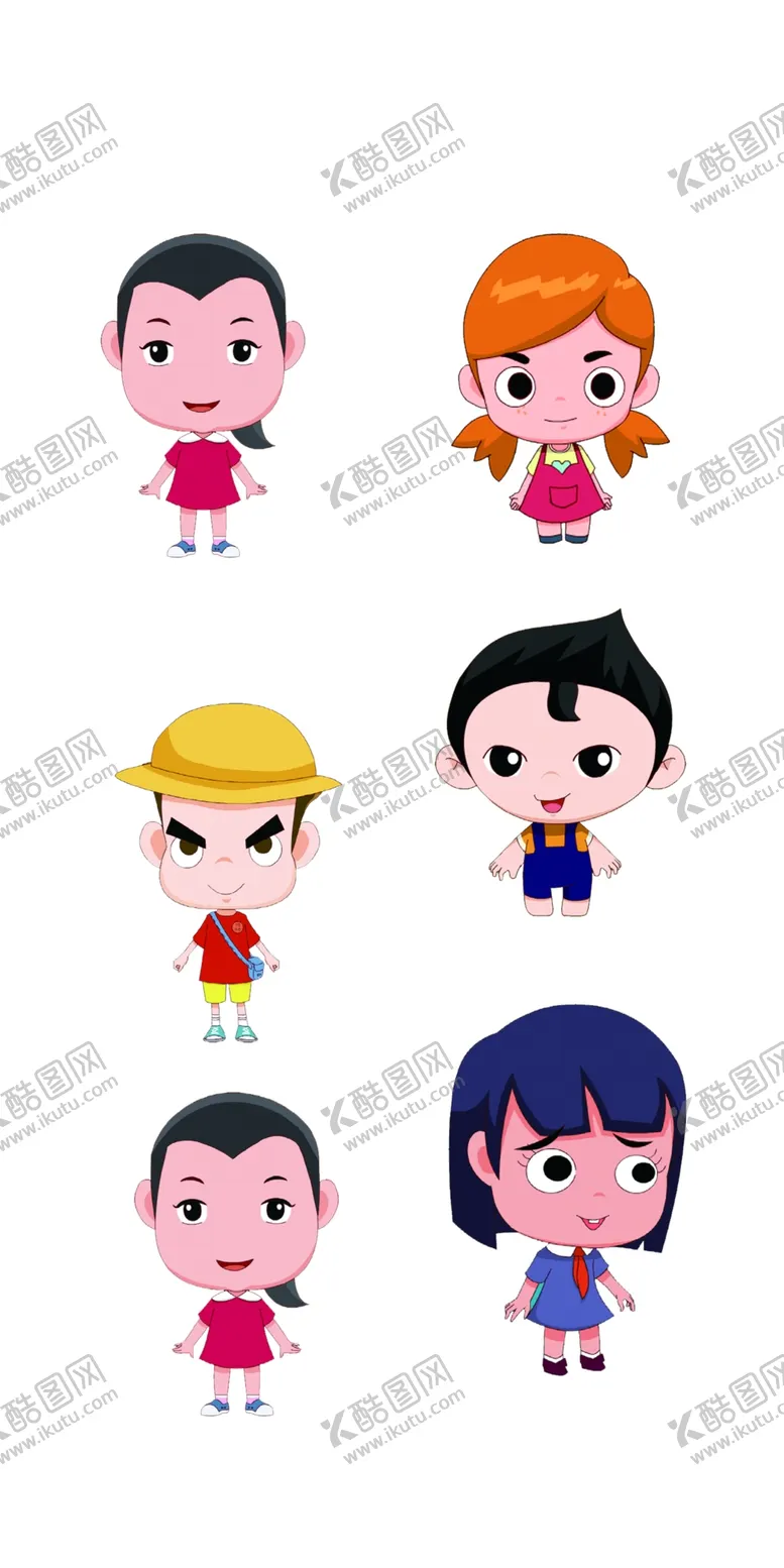 编号：65406902051642231235【酷图网】源文件下载-卡通人物