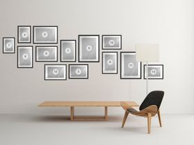 绘画样机素描本素材模板展示