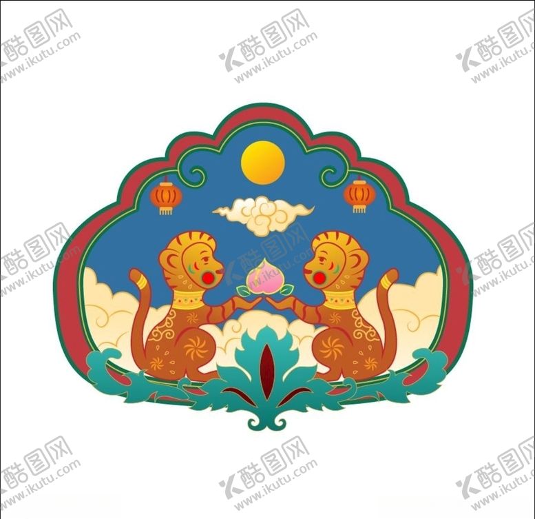 编号：21825809261803312002【酷图网】源文件下载-十二生肖